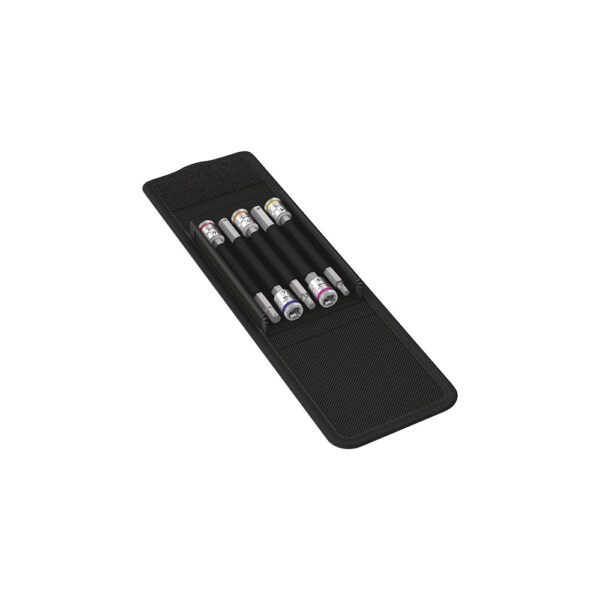 05003345001 Wera 5 Pc. 8740 A HF Juego de Dados Bit Zyklop de 1 1/4'' con Función de Sujeción