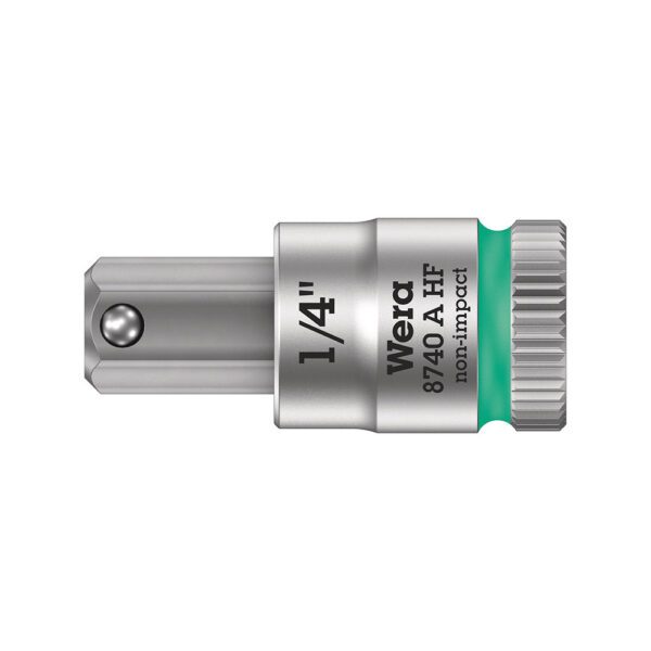 05003388001 Wera 8740 A HF Dado de Punta Zyklop de 1/4'' con Función de Sujeción
