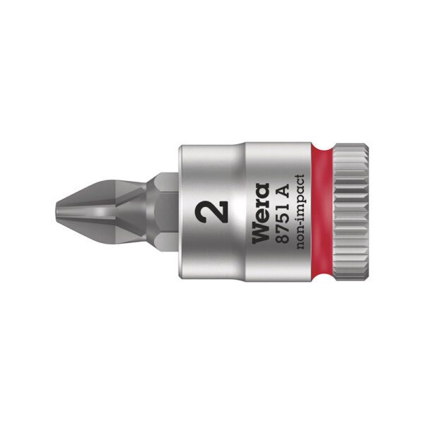 05003351001 Wera 8751 A Dado de Punta Zyklop Phillips de 1/4''