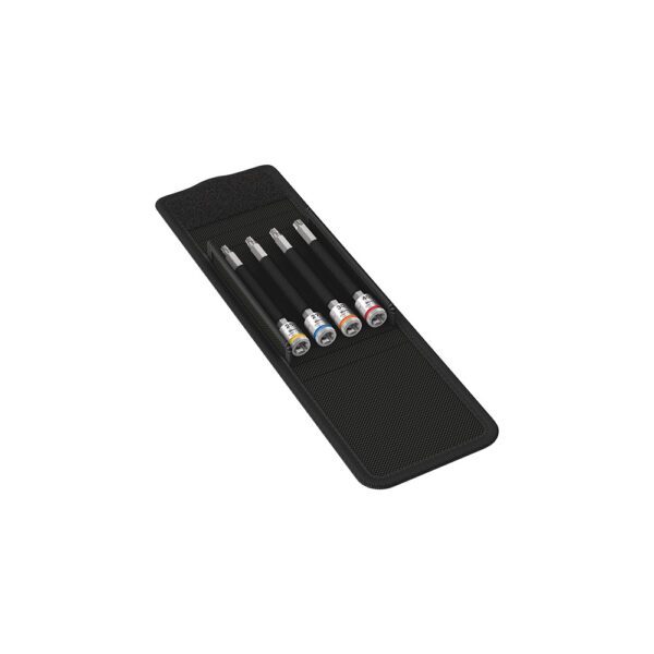 05003375001 Wera 4 Pc. 8767 A Juego de Dados Bit TORX HF 1 Zyklop con Función de Sujeción