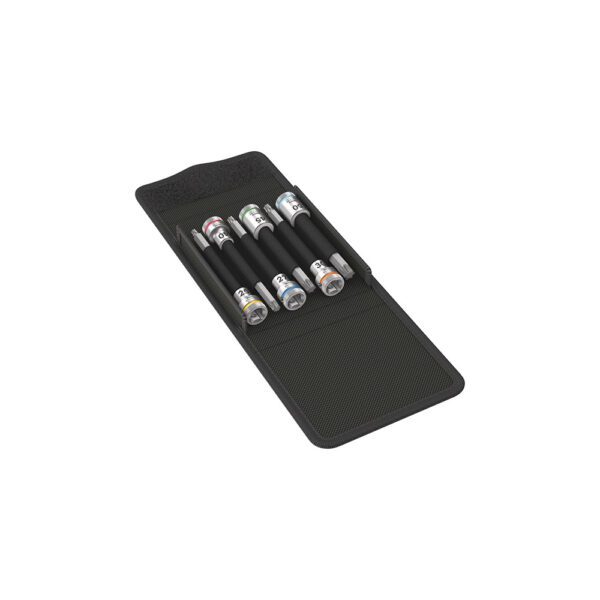 05003185001 Wera Juego de 6 Dados Bit Zyklop 8767 B TORX HF de 3/8'' con Función de Sujeción