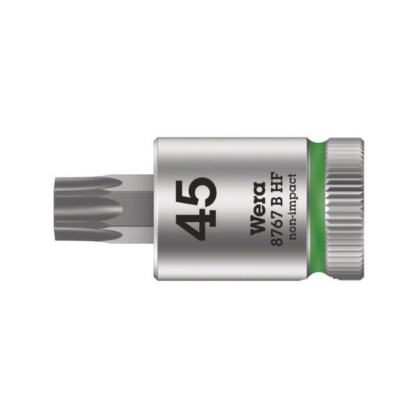 05003070001 Wera 8767 B HF TORX Dado de Punta Zyklop de 3/8'' con Función de Sujeción