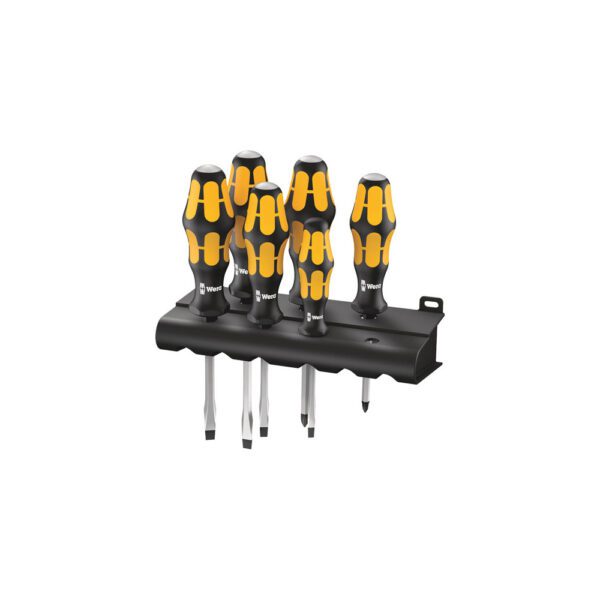05018287001 Wera Juego de 6 Piezas 932/918 Kraftform Plus Destornillador
