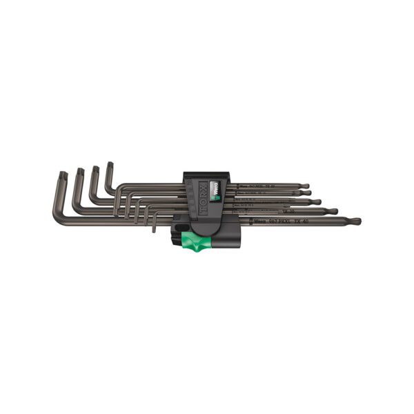 05024460001 Wera Juego de 9 Pc. 967/9 TX XL 1 Llaves Hexagonales Largas TORX