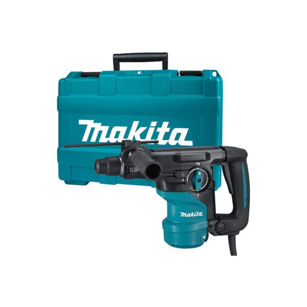 Makita HR3001CK Martillo Rotativo SDS-PLUS de 1-3/16'' (Forma L)