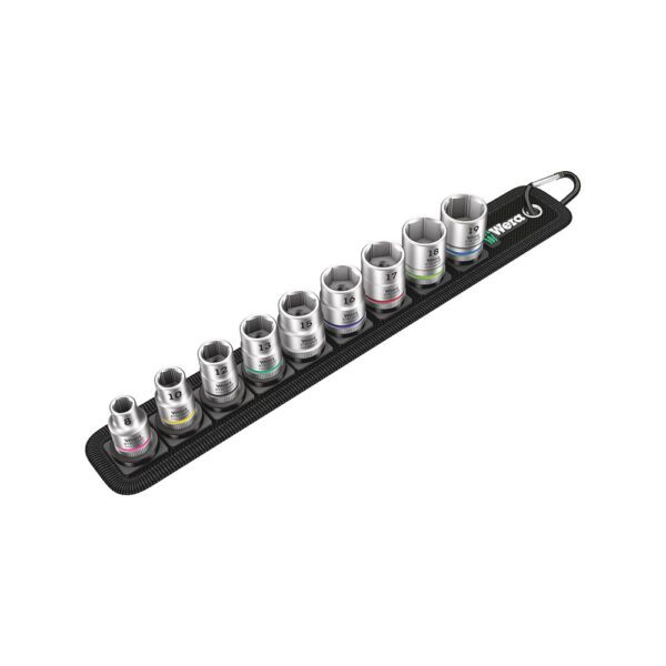 05003973001 Wera Juego de 9 Piezas Belt B 4 de Dados Zyklop de 3/8''