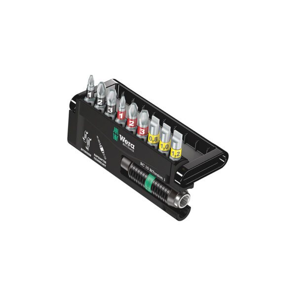 05056374001 Wera Juego de 10 piezas BiTorsion 1 Bit-Check