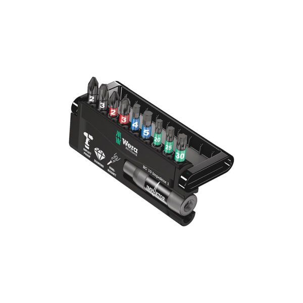 05057680001 Wera Juego de 10 piezas Impaktor 1 Bit-Check