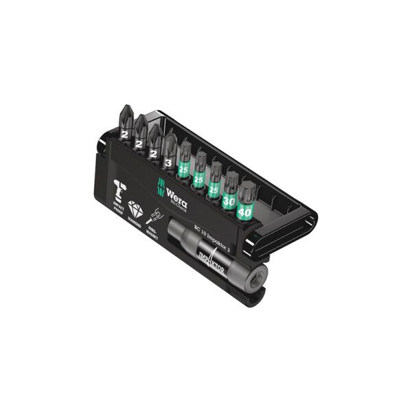 05057683001 Wera Juego de 10 piezas Impaktor 3 Bit-Check