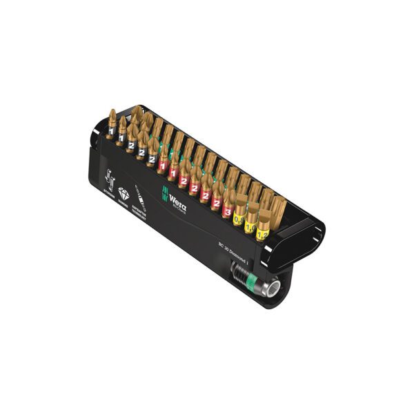 05057431001 Wera Juego de 30 piezas Diamond 1 Bit-Check