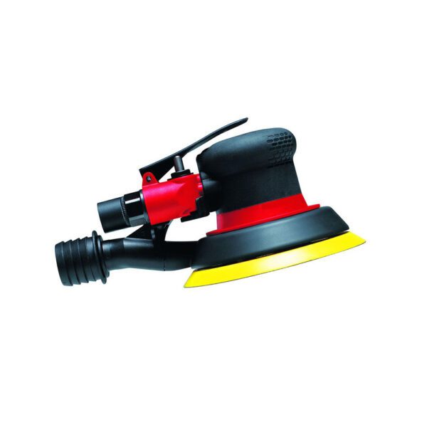 Chicago Pneumatic CP3514 Lijadora Orbital Aleatoria con Aspiración Central de 5'' con Hook and Loop