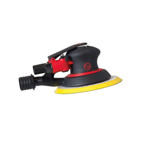 Chicago Pneumatic CP7215E Lijadora Orbital Aleatoria de 6'' con Hook and Loop, con Órbita de 3/8''