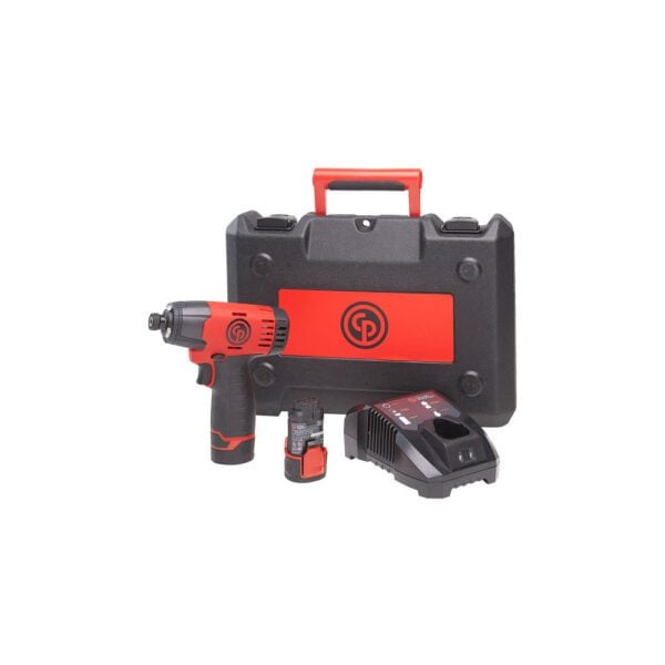 Chicago Pneumatic CP8818K Atornillador de Impacto Inalámbrico de 1/4'' Paquete EE.UU.