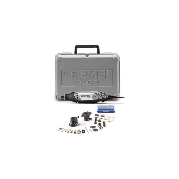 Dremel 3000/2-28 Kit de Herramienta Rotativa de Velocidad Variable con 1 Accesorio, 28 Accesorios