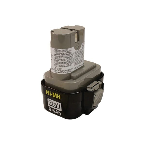 Makita 193156-7 Batería Ni-MH 9.6V 2.6Ah 9134, Estilo Pod