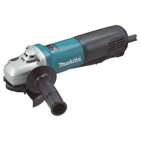 Makita 9564P Amoladora Angular de 4-1/2'' con Cable, Interruptor de Paleta SJS