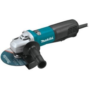 Makita 9566PC Amoladora Angular/Pulidora de Corte de Alta Potencia de 6'' con Cable, Interruptor de Paleta SJS