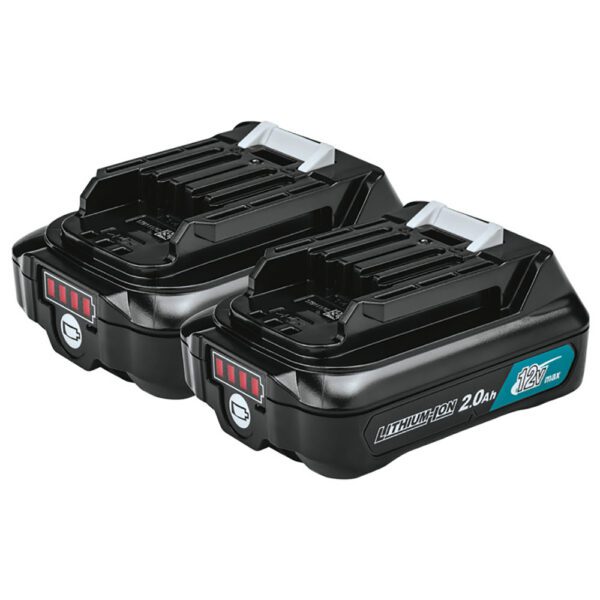 Makita BL1021B-2 Batería de Iones de Litio CXT 12V max 2.0Ah, 2/PK