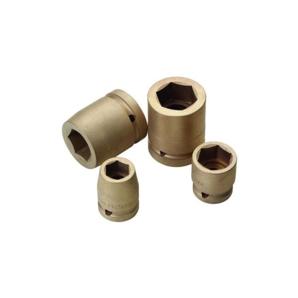 CS Unitec Dados Estándar Profundo de 6 Puntas 3/4'' No Chispeante/No Magnético