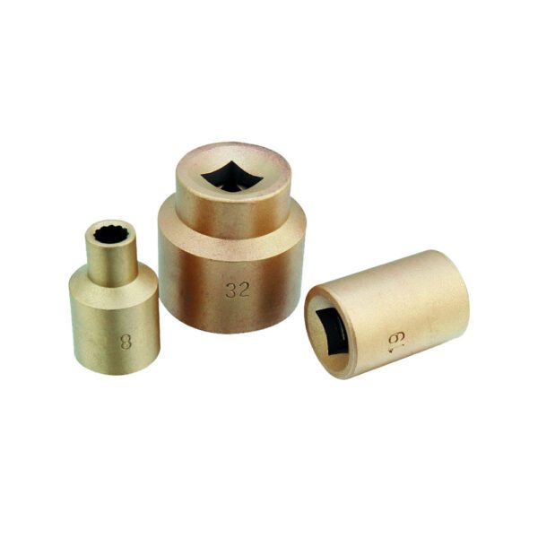 CS Unitec Dados de 6 Puntas 3/8'' No Chispeante/No Magnético