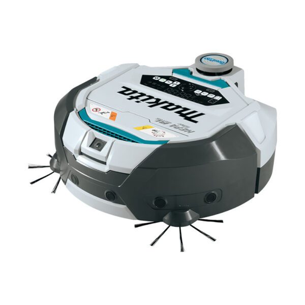 Makita DRC300Z Aspiradora Robótica Inteligente Sin Escobillas con Filtro HEPA 18V X2 LXT, Solo Herramienta