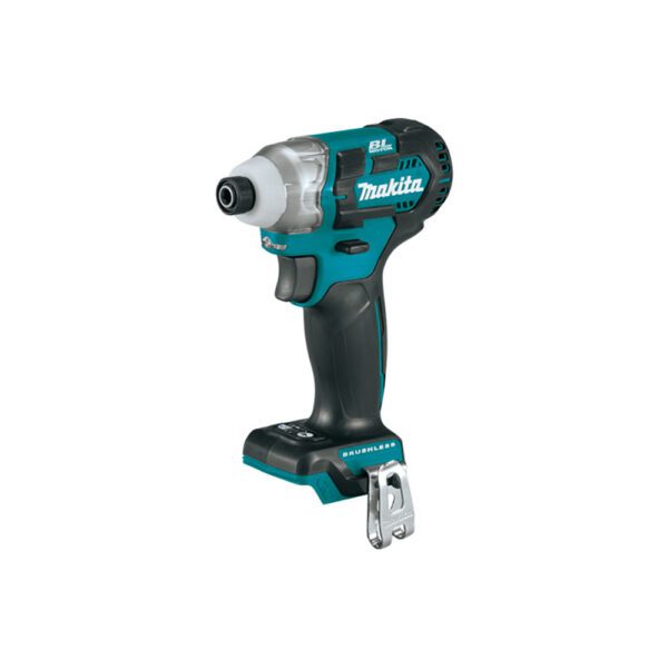Makita DT04Z Atornillador de Impacto Inalámbrico sin Escobillas con Batería de Litio-Ion CXT de 12V max, solo herramienta