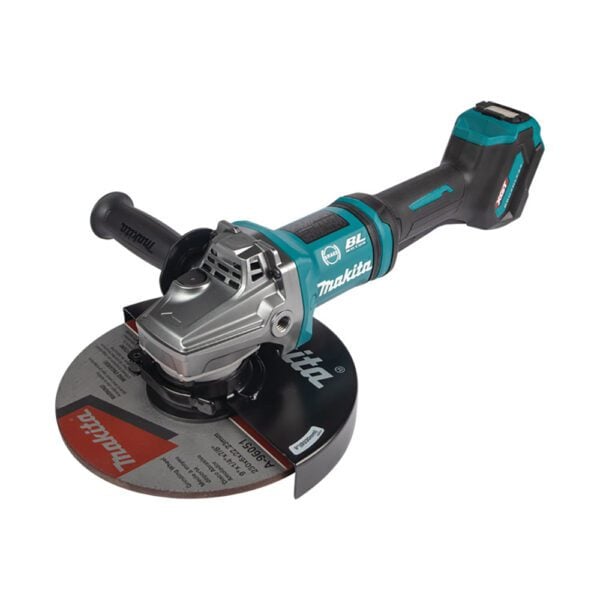 Makita GAG10Z Amoladora Angular con Interruptor de Paleta Inalámbrica Sin Escobillas de 7'' / 9'', con Freno Eléctrico, Compatible con AWS 40V max XGT, Solo Herramienta