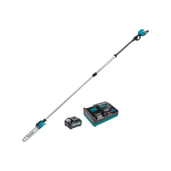 Makita GAU02M1 Kit de Sierra de Pértiga Telescópica Inalámbrica Sin Escobillas de 10'', 13' de Longitud 40V max XGT (4.0Ah)
