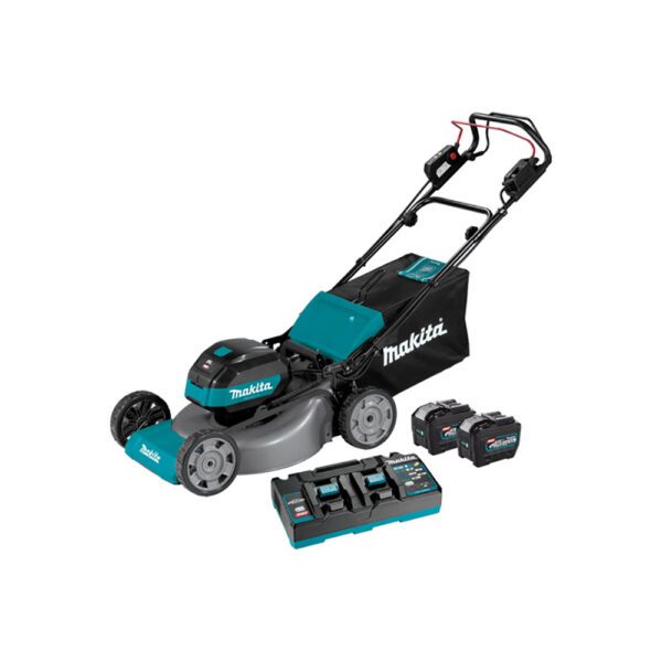 Makita GML01PL Kit de Cortacésped Comercial Autopropulsado Inalámbrico Sin Escobillas de 21'' 40V max XGT (8.0Ah)