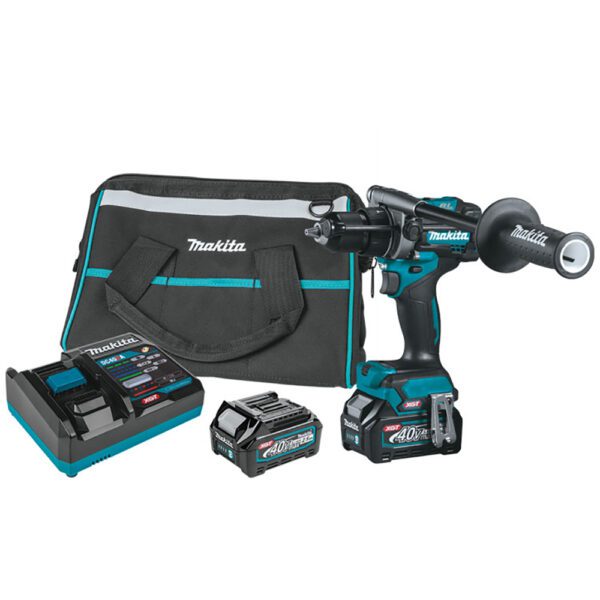 Makita GPH01D Kit de Taladro Percutor Inalámbrico Sin Escobillas de 1/2'' 40V max XGT