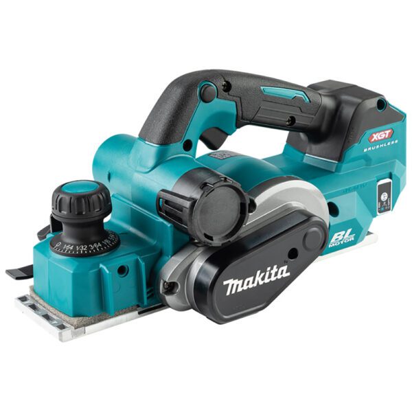 Makita GPK01Z Cepillo Inalámbrico Sin Escobillas de 3-1/4'', Compatible con AWS, Solo Herramienta 40V max XGT
