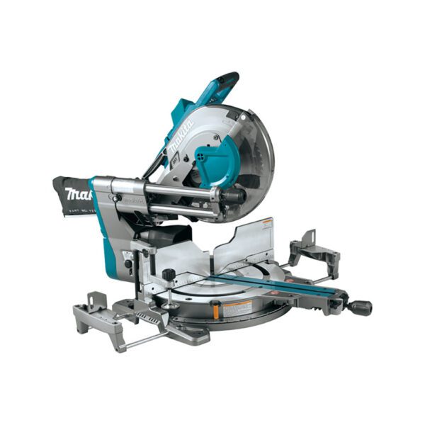 Makita GSL04Z Sierra Ingletadora Compuesta Deslizante de Doble Bisel Inalámbrica Sin Escobillas de 12'', Compatible con AWS, Solo Herramienta 40V max XGT
