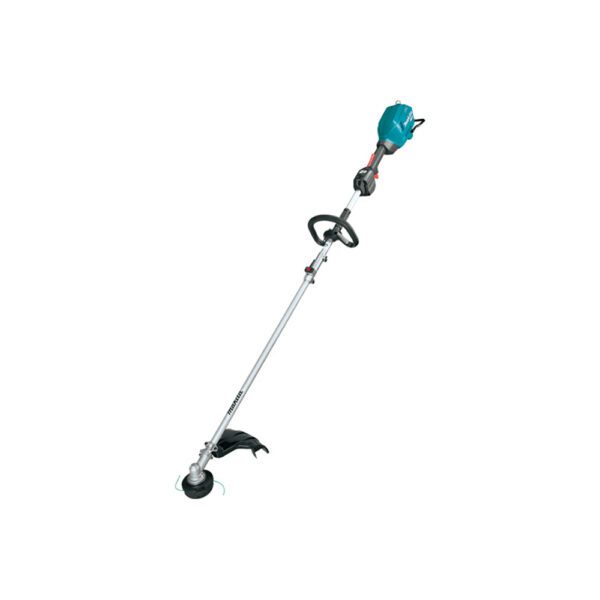 Makita GUX01ZX1 Cabeza de Potencia de Eje Acoplable Inalámbrica Sin Escobillas con Accesorio de Recortadora de Cuerda de 17'' 40V max XGT, Solo Herramienta