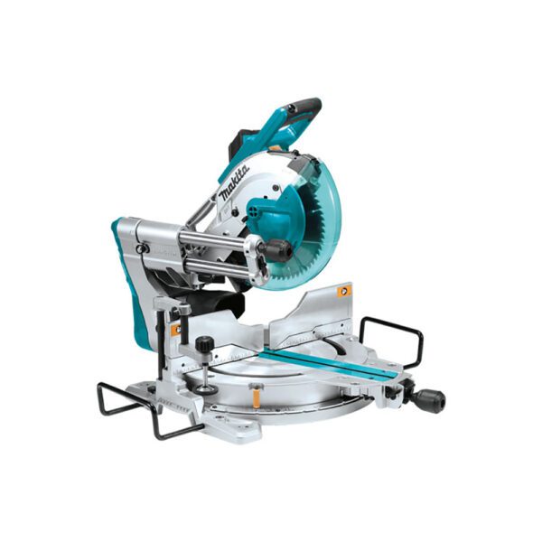Makita LS1019L Sierra Ingletadora Compuesta Deslizante de Doble Bisel de 10'' con Cable y Láser