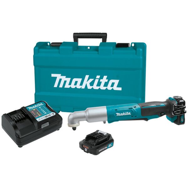 Makita LT02R1 Kit de Llave de Impacto Angular Inalámbrica de 3/8'' con Batería de Litio-Ion CXT de 12V max (2.0Ah)