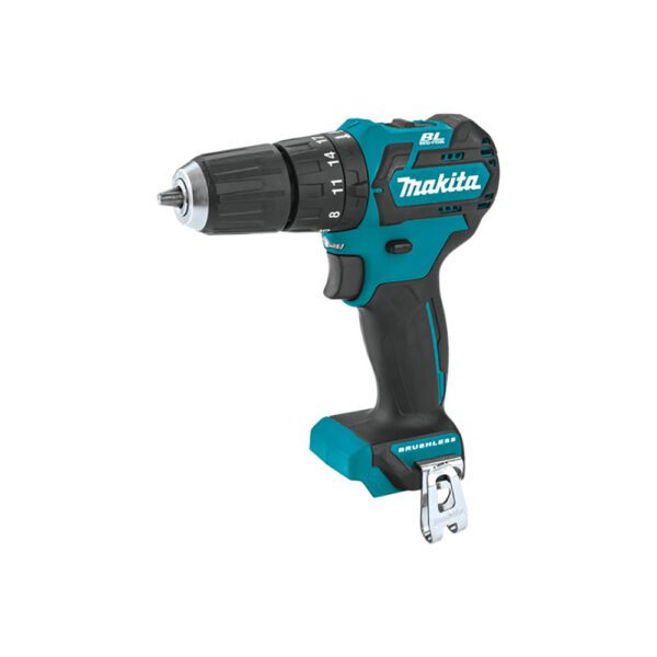 Makita PH05Z Taladro Percutor Inalámbrico sin Escobillas de 3/8'' con Batería de Litio-Ion CXT de 12V max, solo herramienta