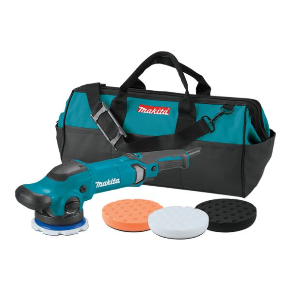 Makita PO5000CX2 Pulidora Orbital Aleatoria de Doble Acción de 5'' con Cable