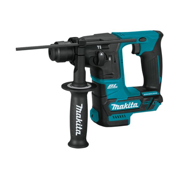 Makita RH01Z Martillo Rotatorio Inalámbrico sin Escobillas de 5/8'' con Batería de Litio-Ion CXT de 12V max, acepta brocas SDS-PLUS, solo herramienta