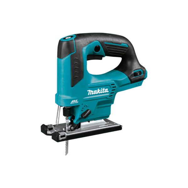 Makita VJ06Z 12V max CXT Ion de Litio Sin Escobillas Inalámbrico Sierra de Calar de Mango Superior, Solo Herramienta
