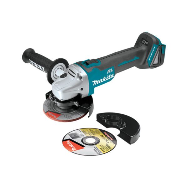Makita XAG04Z Amoladora Angular Inalámbrica 18V LXT de Iones de Litio sin Escobillas de 4-1/2'' / 5'', Solo Herramienta