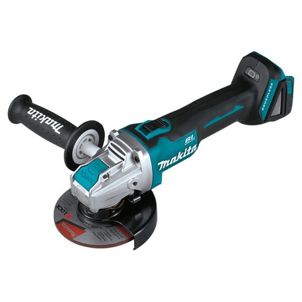 Makita XAG25Z Amoladora Angular Inalámbrica 18V LXT de Iones de Litio sin Escobillas de 4-1/2'' / 5'' X-LOCK, Solo Herramienta