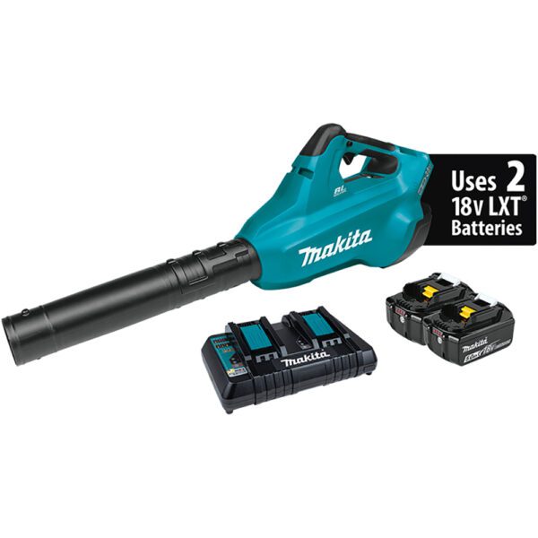 Makita XBU02PT Kit de Soplador Sin Escobillas 36V (18V X2) LXT (5.0Ah)