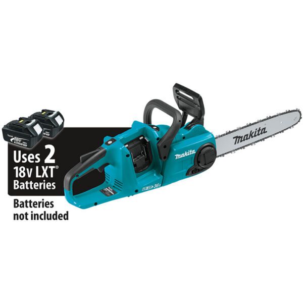 Makita XCU03Z Motosierra Sin Escobillas de 14'' 36V (18V X2) LXT, Solo Herramienta