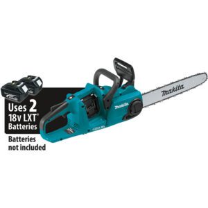 Makita XCU04Z Motosierra Sin Escobillas de 16'' 36V (18V X2) LXT, Solo Herramienta