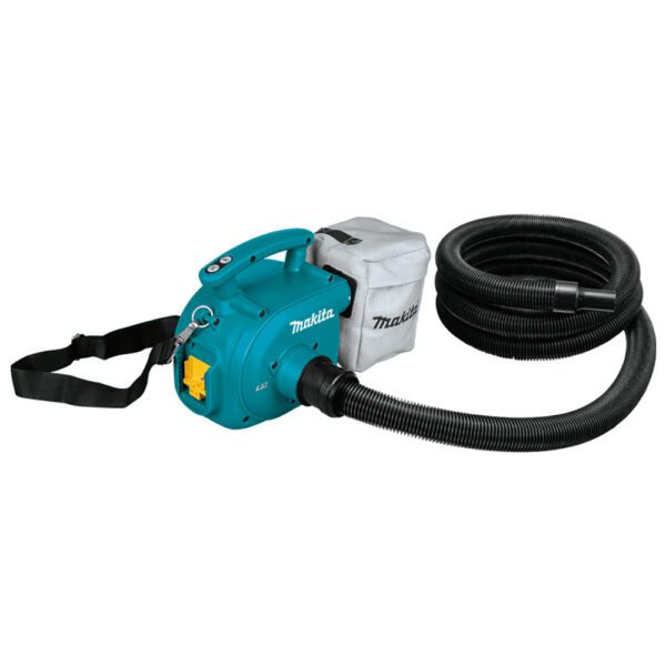 Makita XCV02Z Extractor de Polvo Seco/Inflador Portátil Inalámbrico 18V LXT Litio-Ion de 3/4 Galón, Solo Herramienta