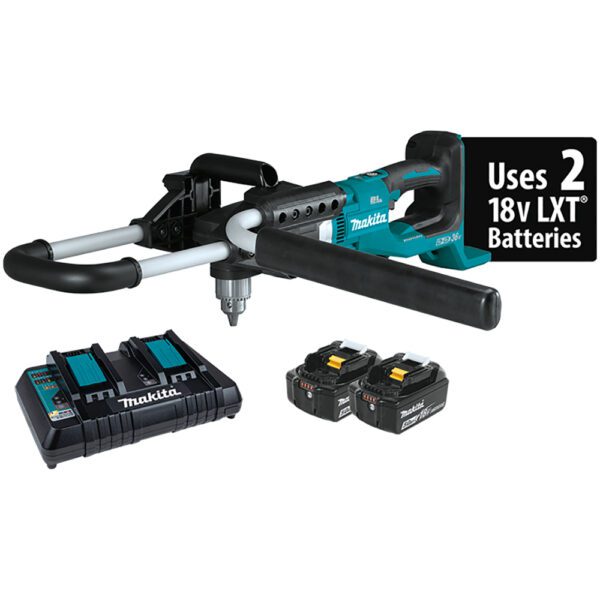 Makita XGD01PT Kit de Barrena Sin Escobillas 36V (18V X2) LXT (5.0Ah)