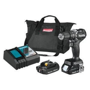 Makita XPH15RB 18V LXT Kit de Taladro Percutor Inalámbrico Sub-Compacto sin Escobillas de Ion-Litio de 1/2'' (2.0Ah)