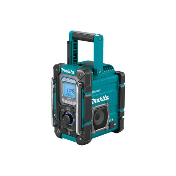 Makita XRM10 Cargador/Radio de Obra Bluetooth Inalámbrico 18V LXT/12V max CXT Litio-Ion, Solo Herramienta
