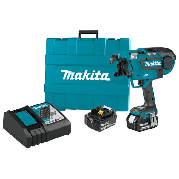 Makita XRT01TK 18V LXT Kit de Herramienta Inalámbrica sin Escobillas de Atado de Varillas (5.0Ah)