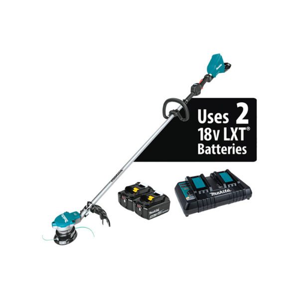 Makita XRU15PT Kit de Desbrozadora Sin Escobillas 36V (18V X2) LXT (5.0Ah)